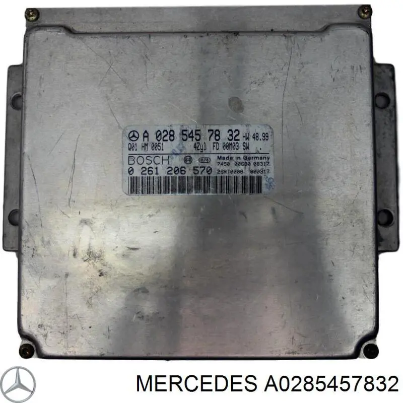 A0285457832 Mercedes Módulo de direção (Centralina eletrônica) de motor