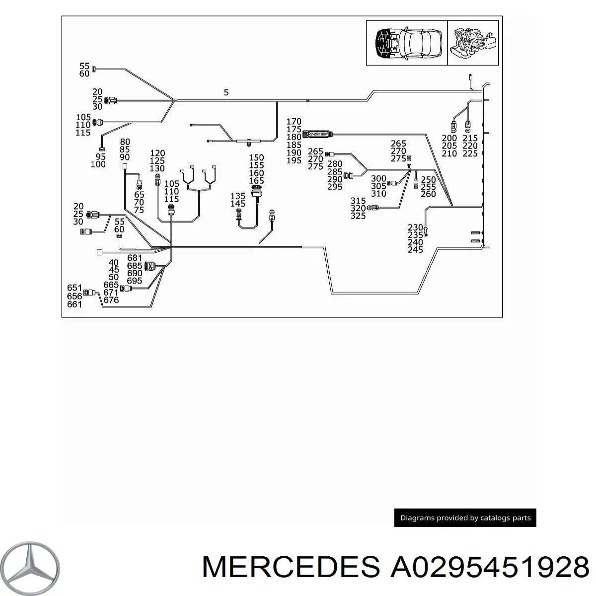 Compre A0295451928 Mercedes 