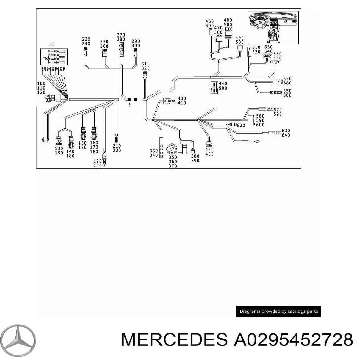  Mercedes A0295452728 preço, a partir de 7,74 USD