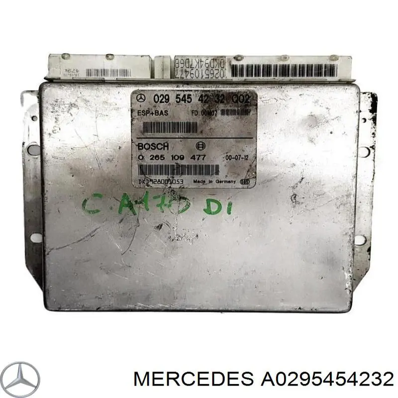 Unidade de controlo ESP Mercedes A0295454232 preço, a partir de 45,97 USD