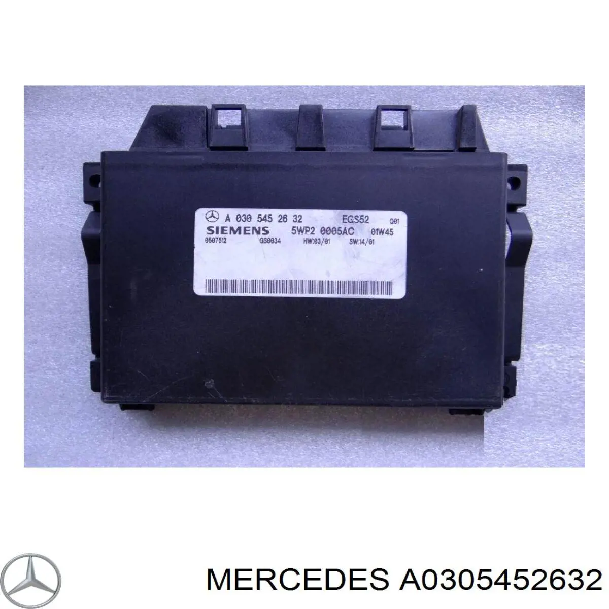 A0305452632 Mercedes Módulo de direção (Centralina eletrônica) da Caixa Automática de Mudança eletrônica
