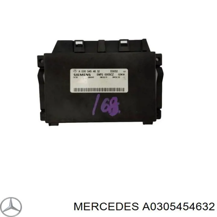 Regulador de revoluções de ventilador de esfriamento (unidade de controlo) Mercedes A0305454632 preço, a partir de 148,38 USD