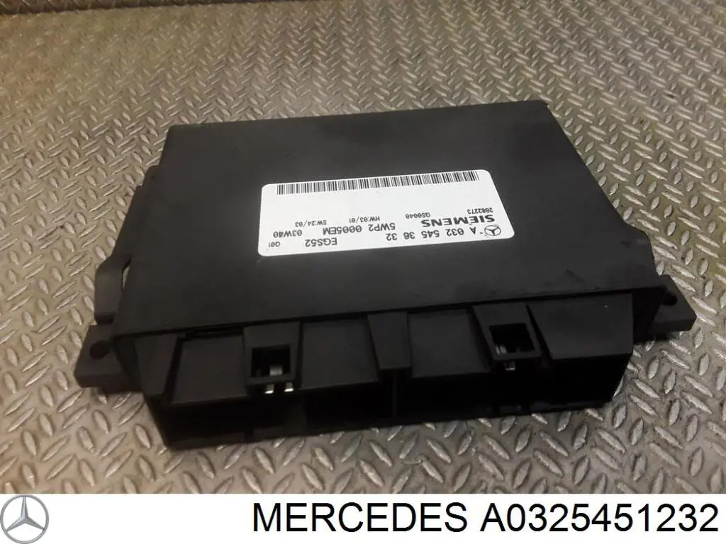 A0325451232 Mercedes Módulo de direção (Centralina eletrônica) da Caixa Automática de Mudança eletrônica