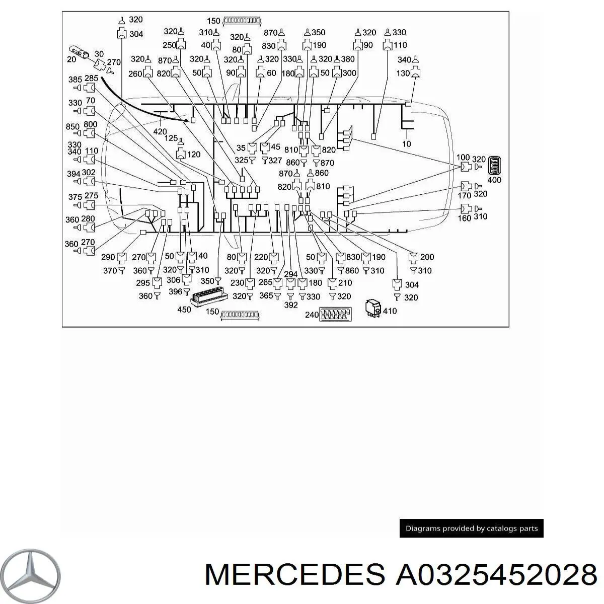 Compre 0325452028 Mercedes 