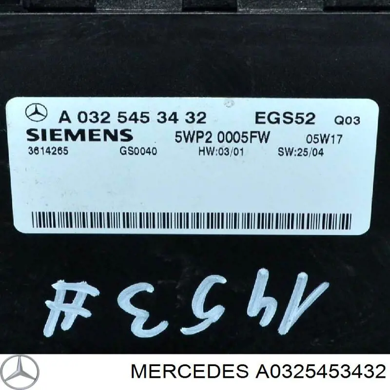 Módulo de direção (Centralina eletrônica) da Caixa Automática de Mudança eletrônica Mercedes A0325453432 preço, a partir de 86,83 USD