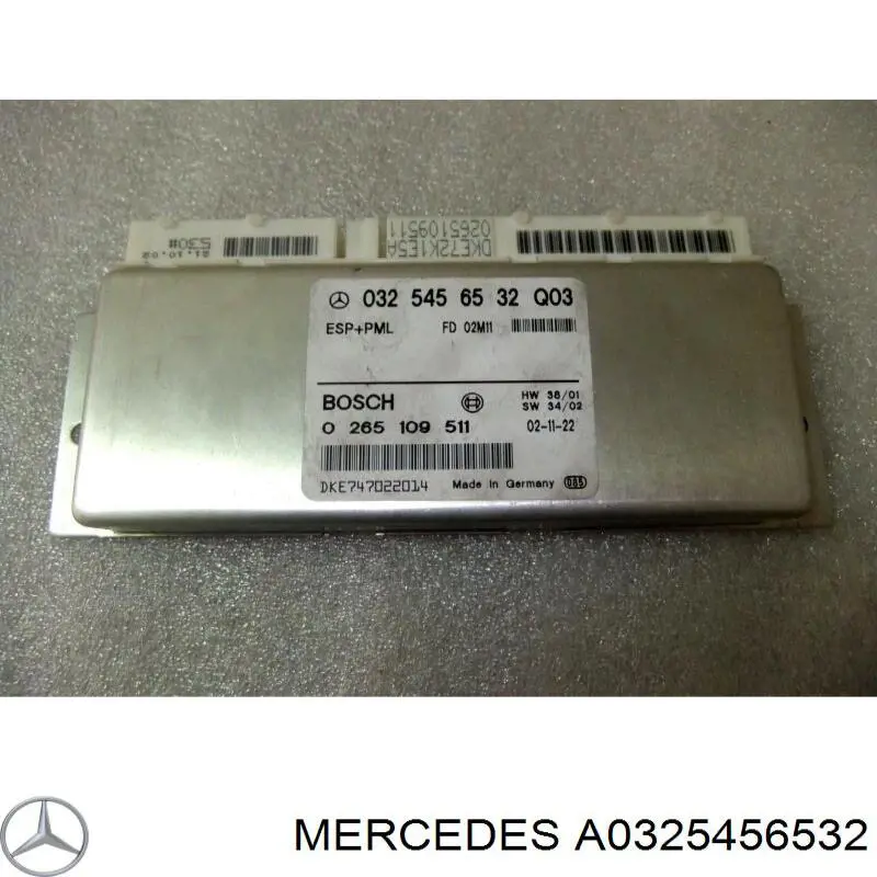 Compre 0265109512 Mercedes Unidade de controlo ESP