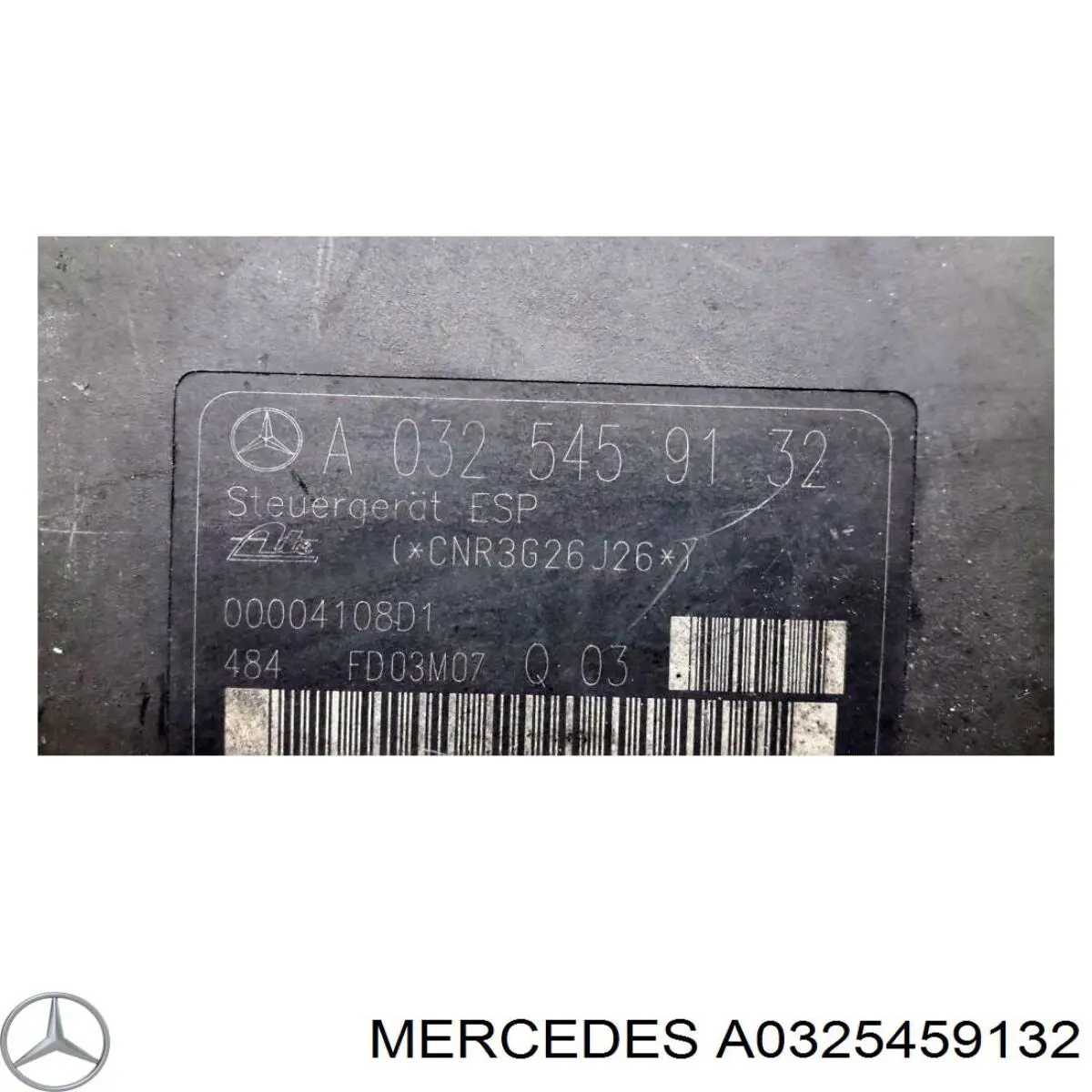 Unidade hidráulico de controlo ABS 0044312912 Mercedes