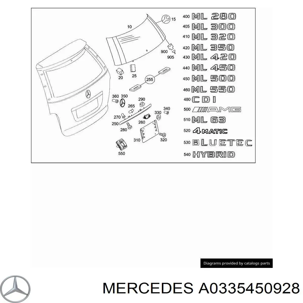 A0335450928 Mercedes 
