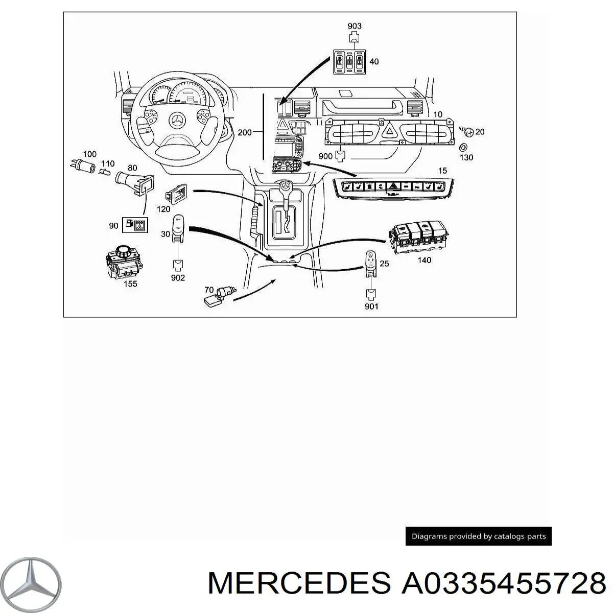 Compre A0335455728 Mercedes 