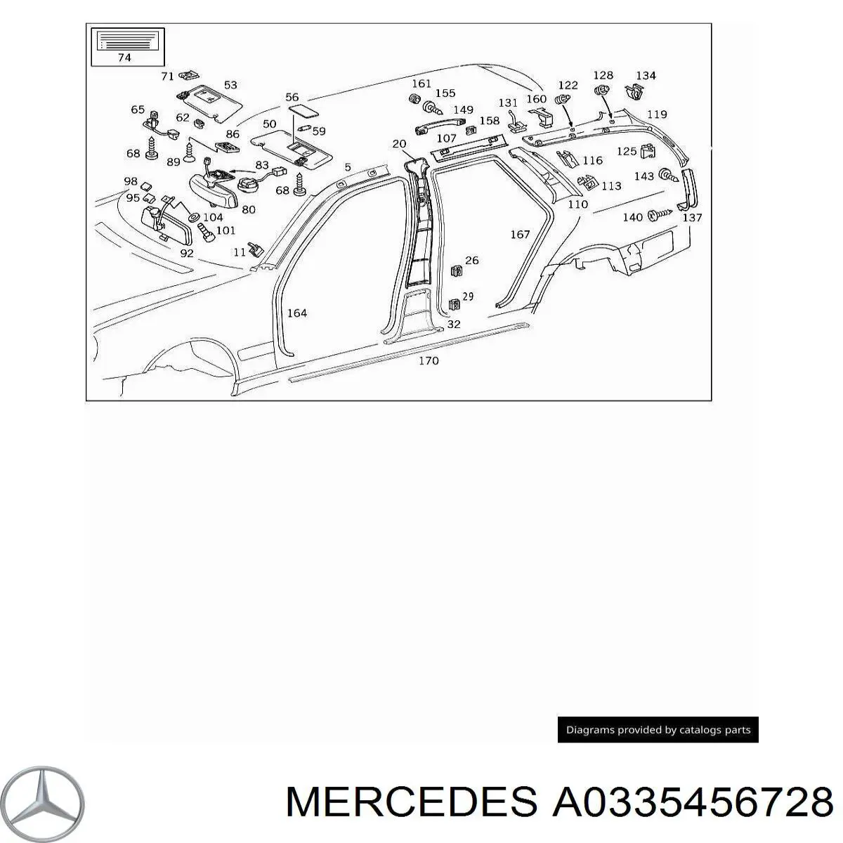 Compre A0335456728 Mercedes 