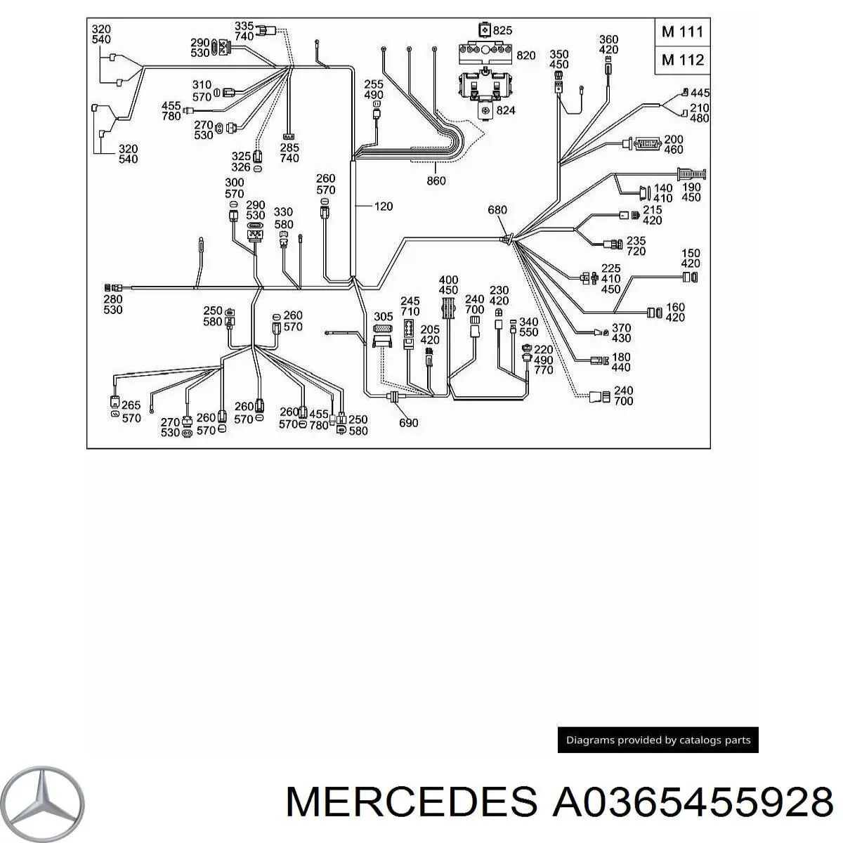 A0365455928 Mercedes 
