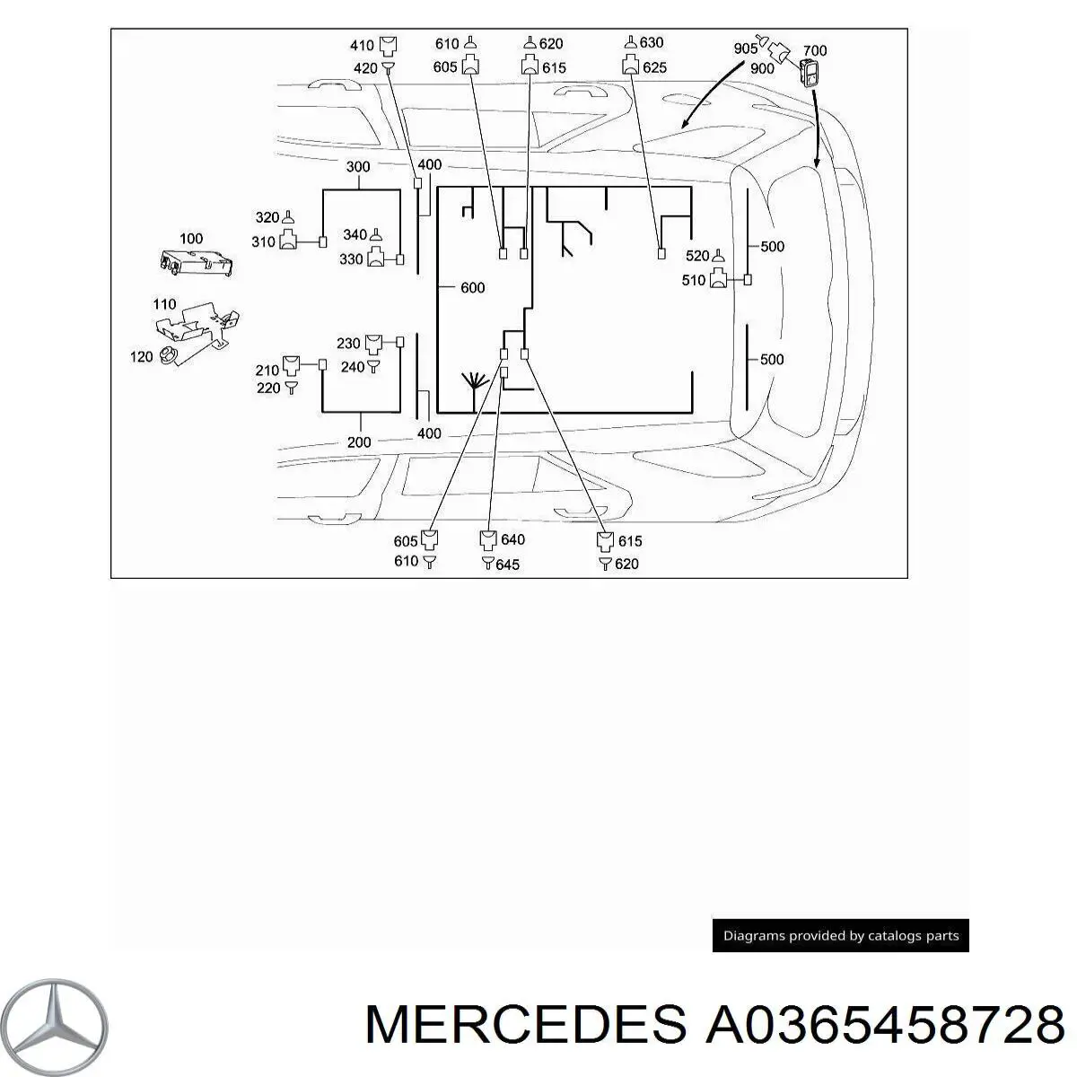 A0365458728 Mercedes 
