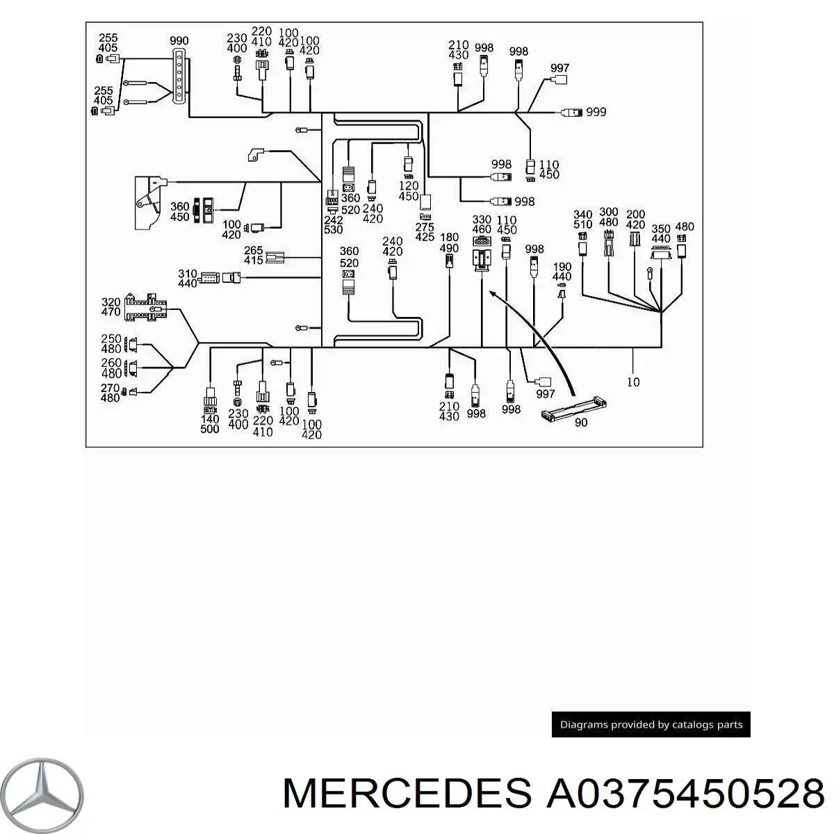  Mercedes A0375450528 preço, a partir de 8,02 USD