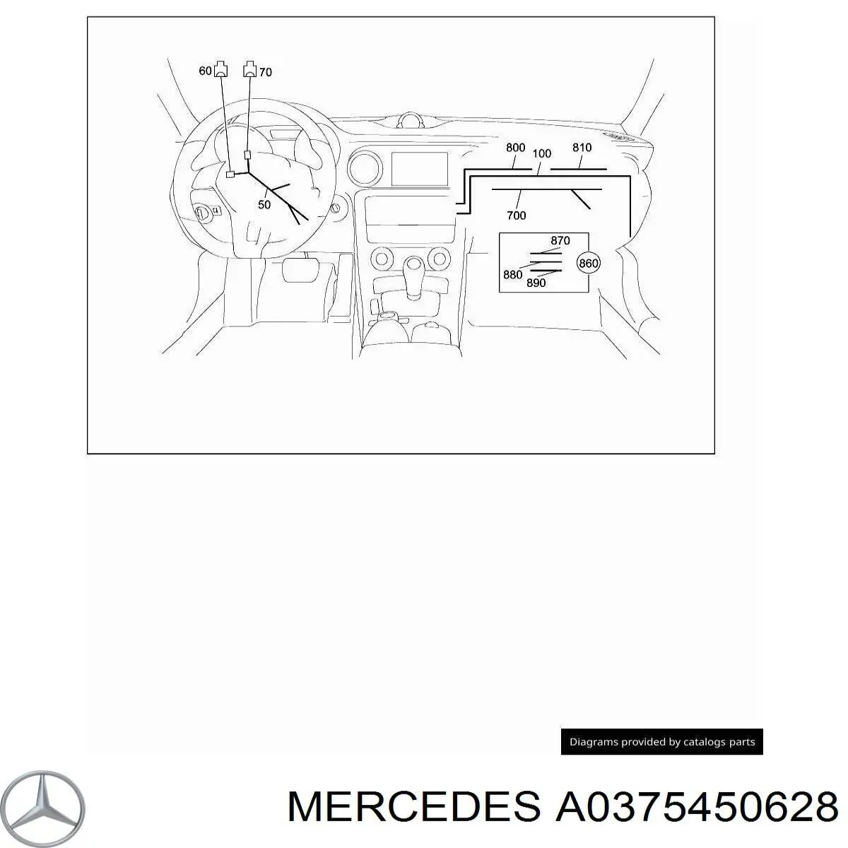 A0375450628 Mercedes 