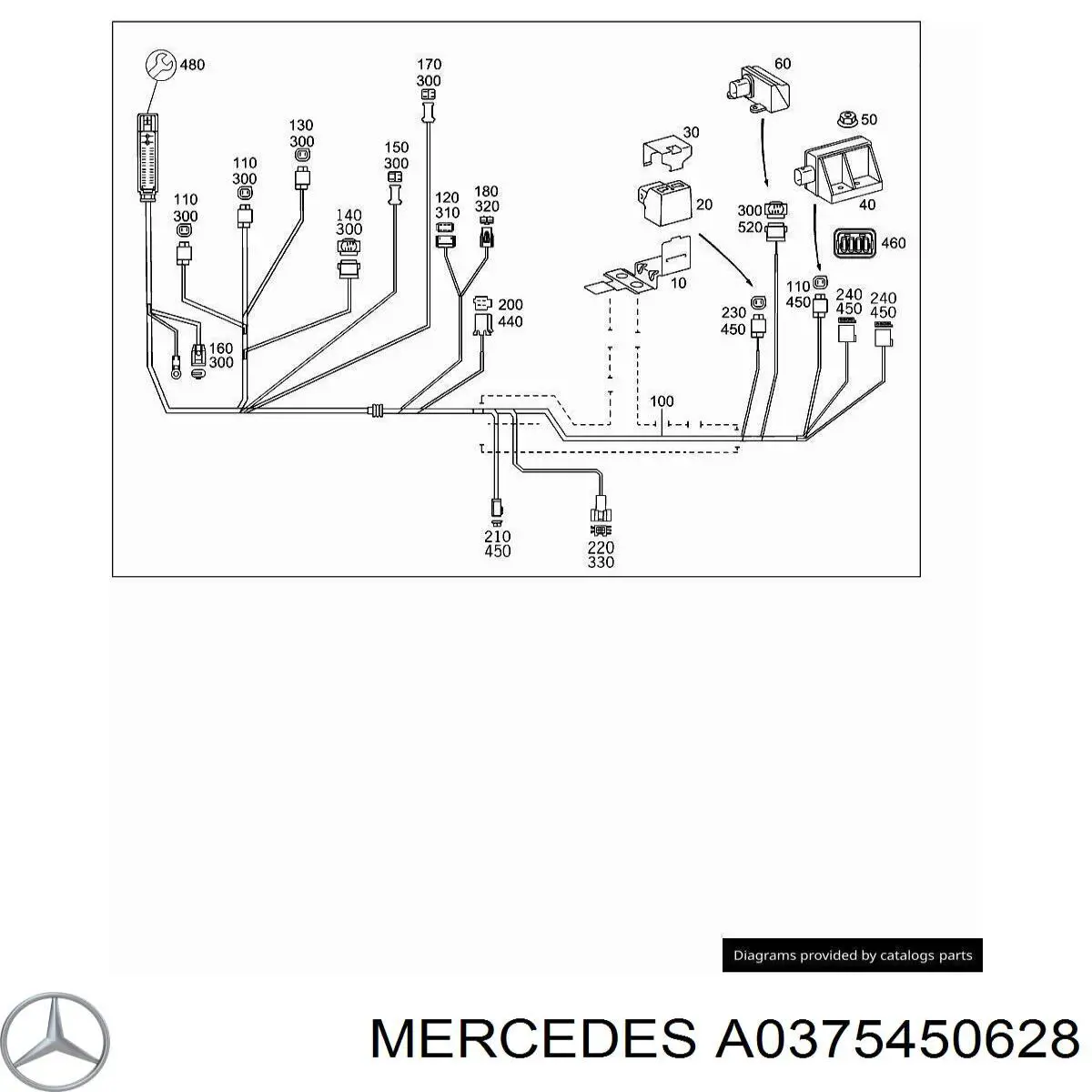 Compre A0375450628 Mercedes 