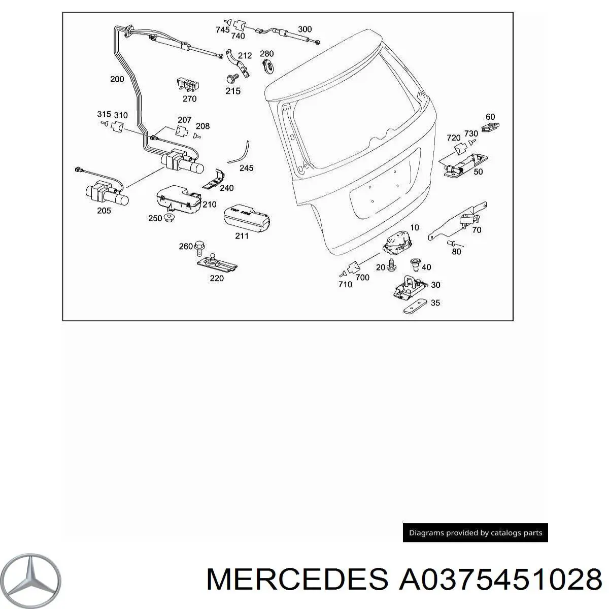 A0375451028 Mercedes 