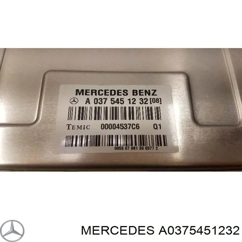 A0375451232 Mercedes Unidade de controlo de suspensão pneumática