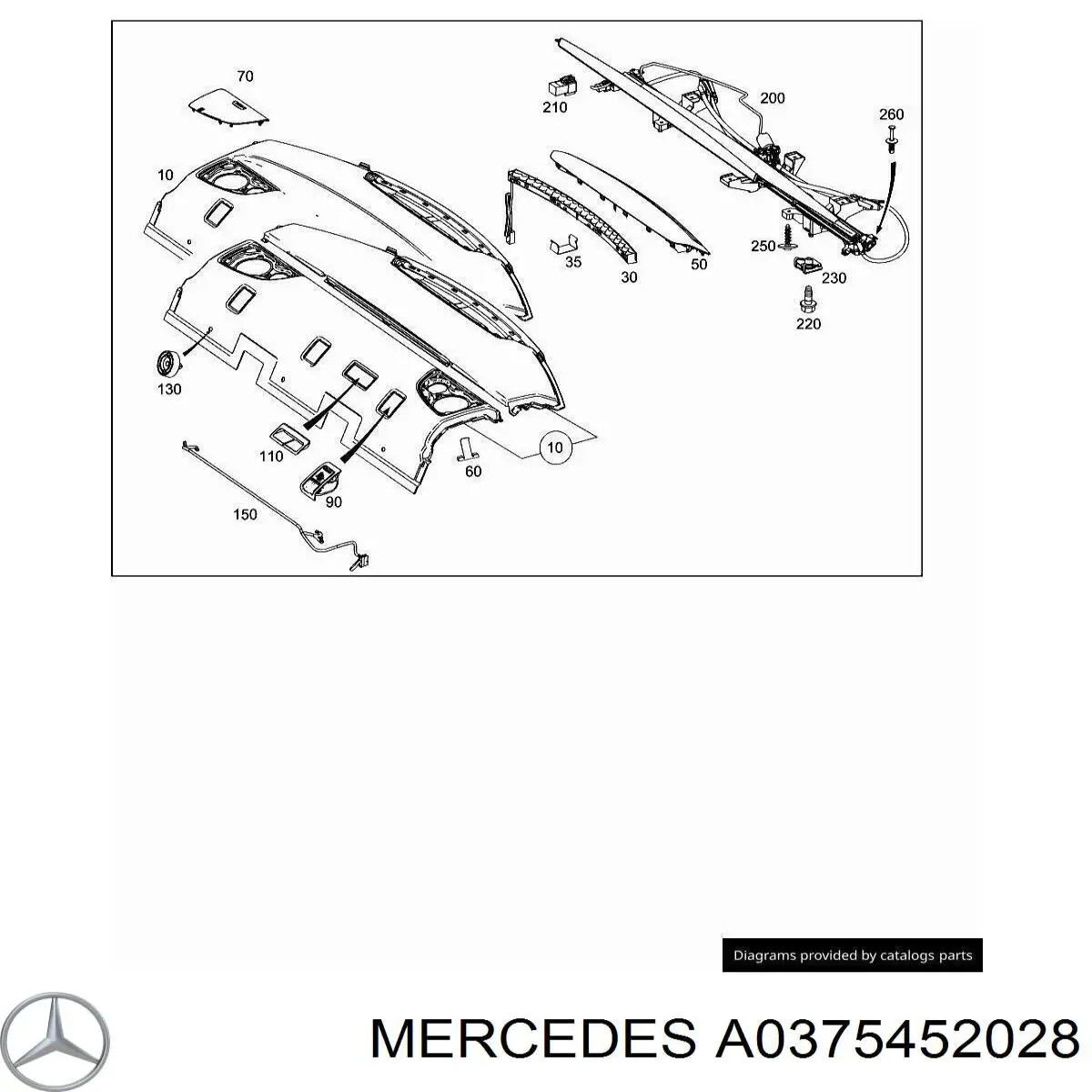  Mercedes A0375452028 preço, a partir de 12,35 USD