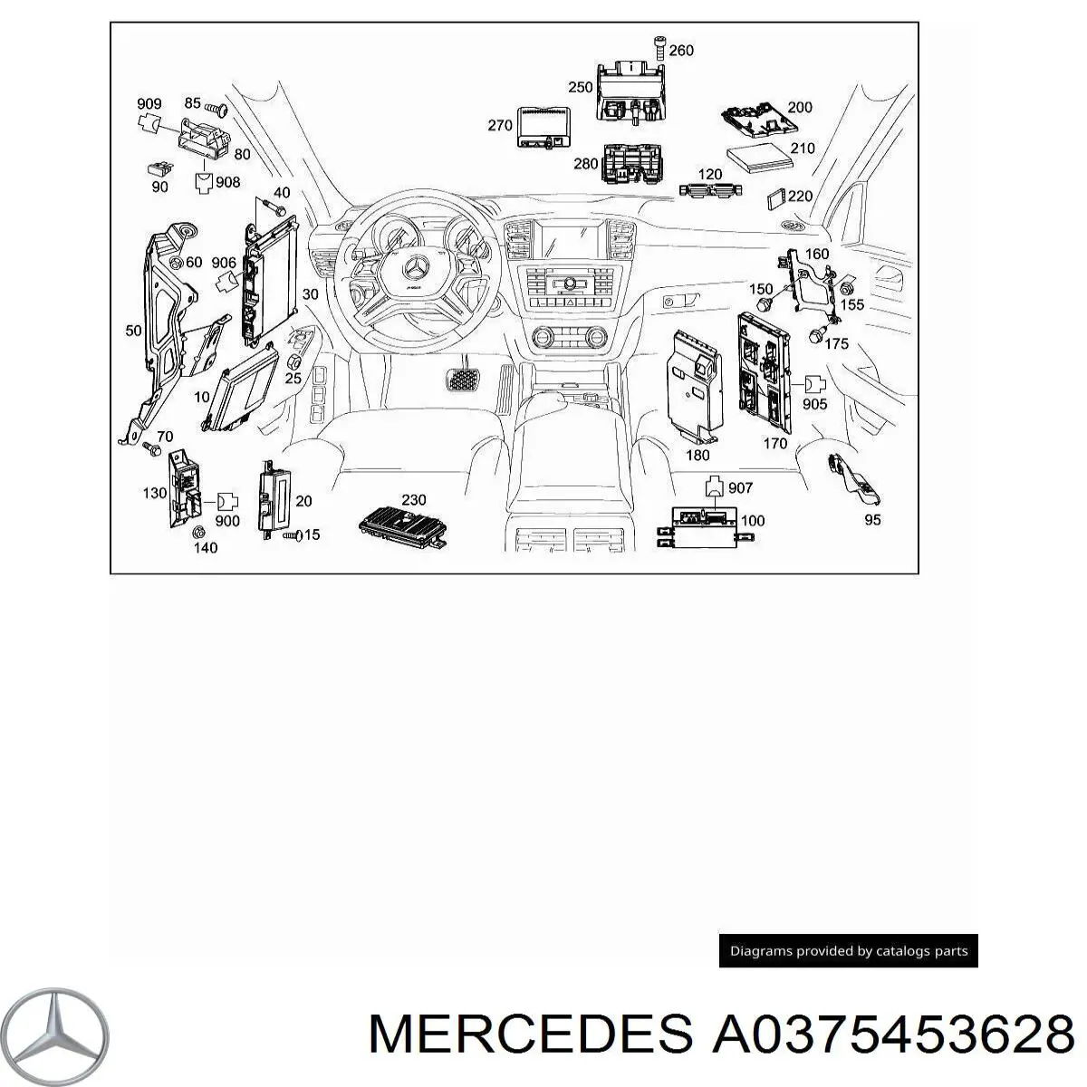A0375453628 Mercedes 