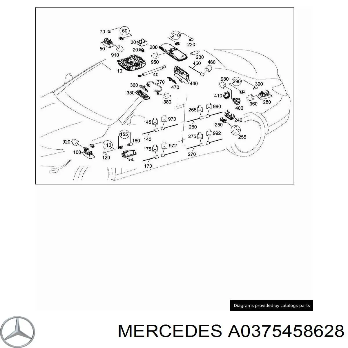 A0375458628 Mercedes 