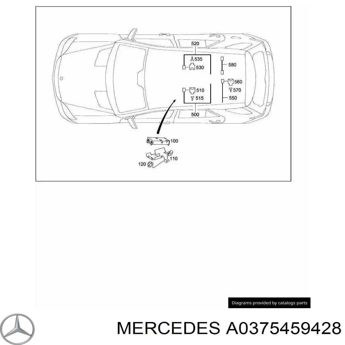 A0375459428 Mercedes 