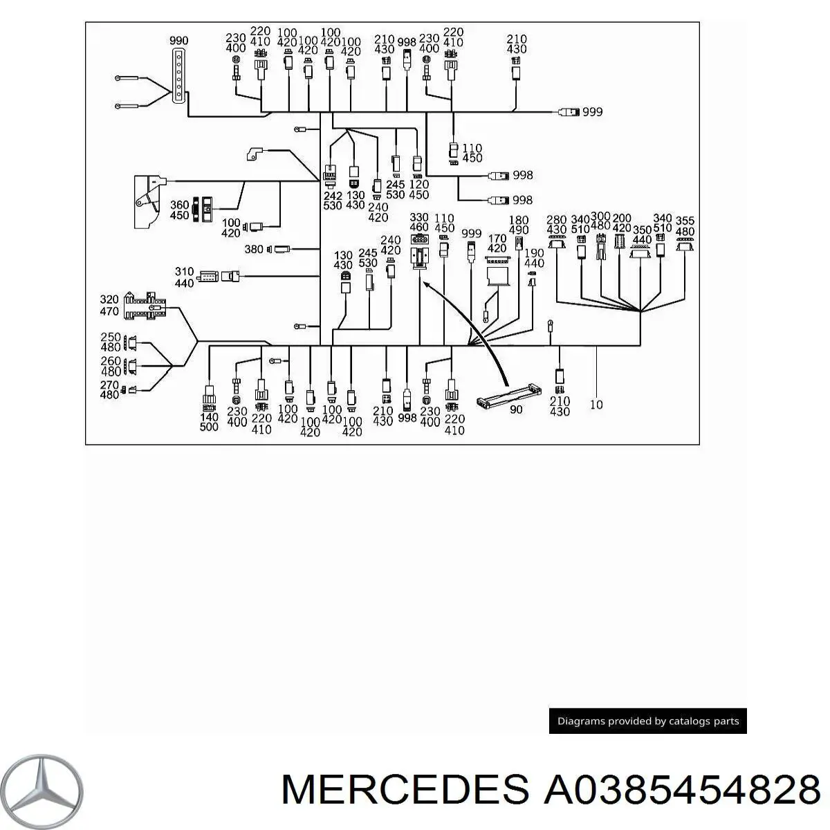 Compre A0385454828 Mercedes 