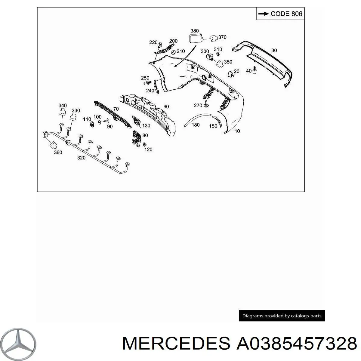 A0385457328 Mercedes 