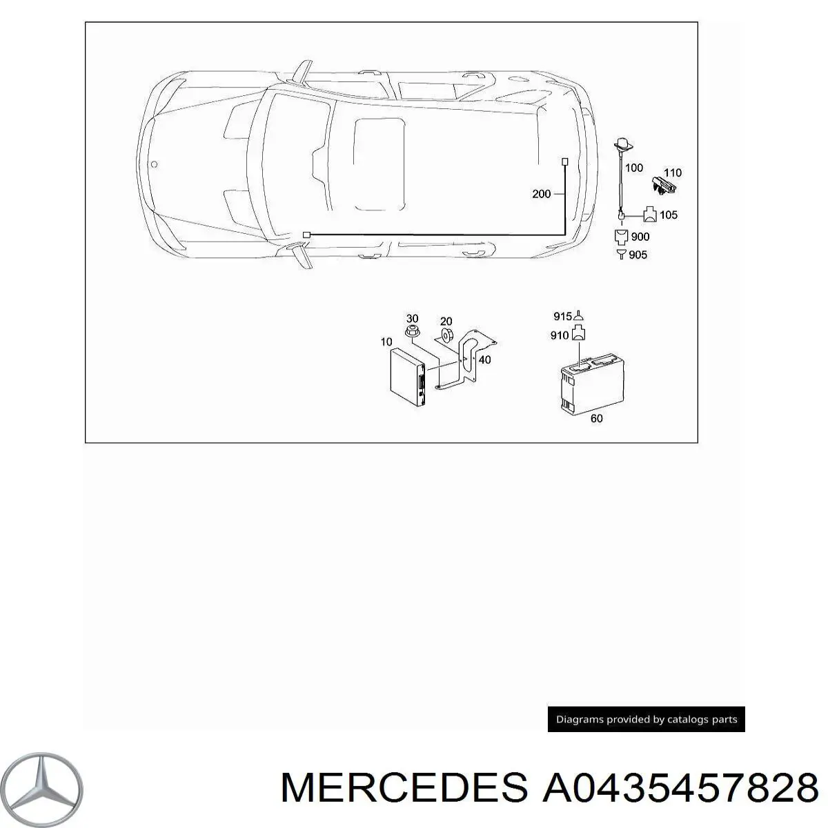  Mercedes A0435457828 preço, a partir de 7,59 USD