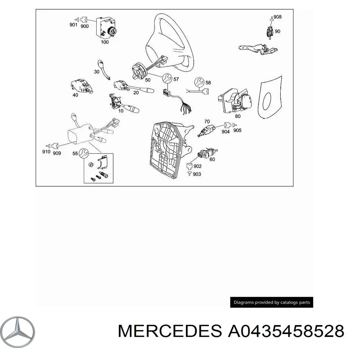  Mercedes A0435458528 preço, a partir de 7,67 USD