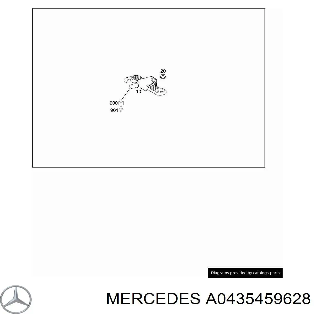 A0435459628 Mercedes 