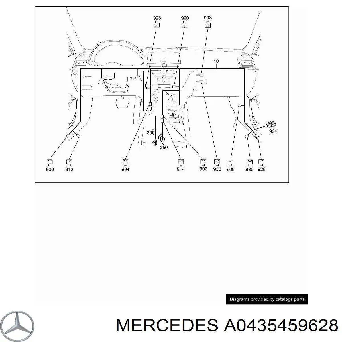 Compre A0435459628 Mercedes 