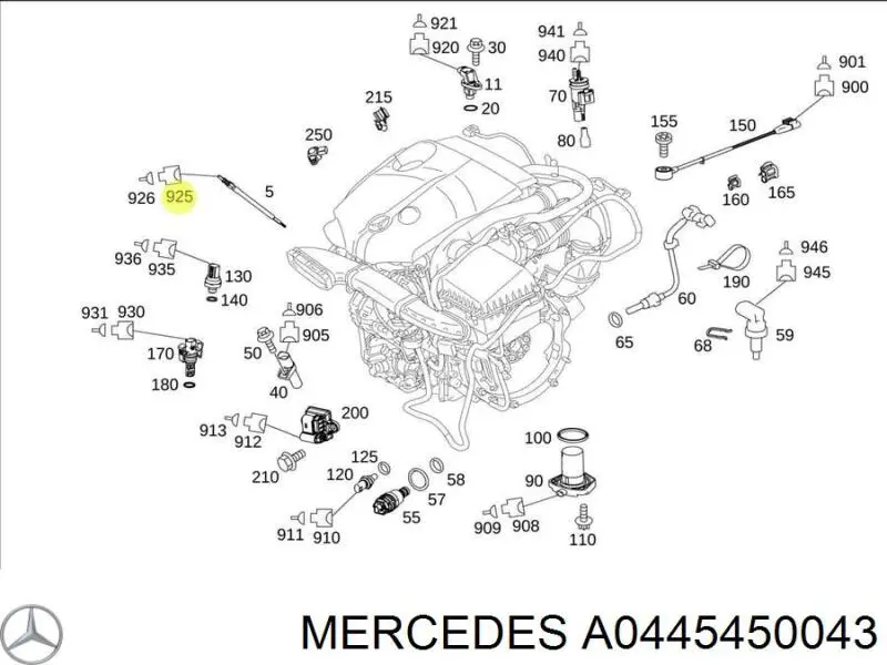  Mercedes A0445450043 preço, a partir de 18,77 USD