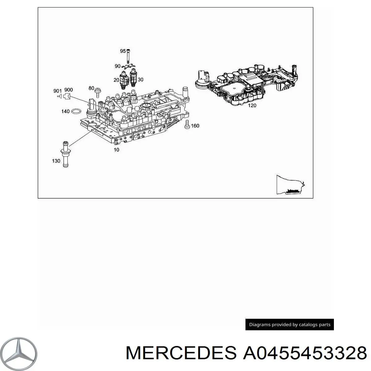 A0455453328 Mercedes 
