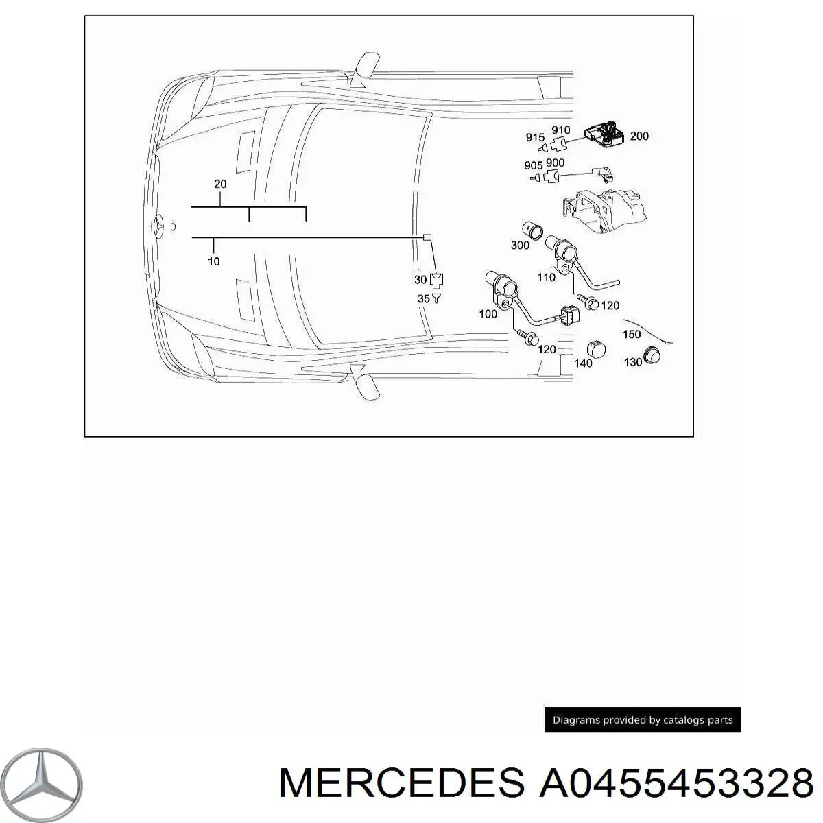  Mercedes A0455453328 preço, a partir de 16,33 USD