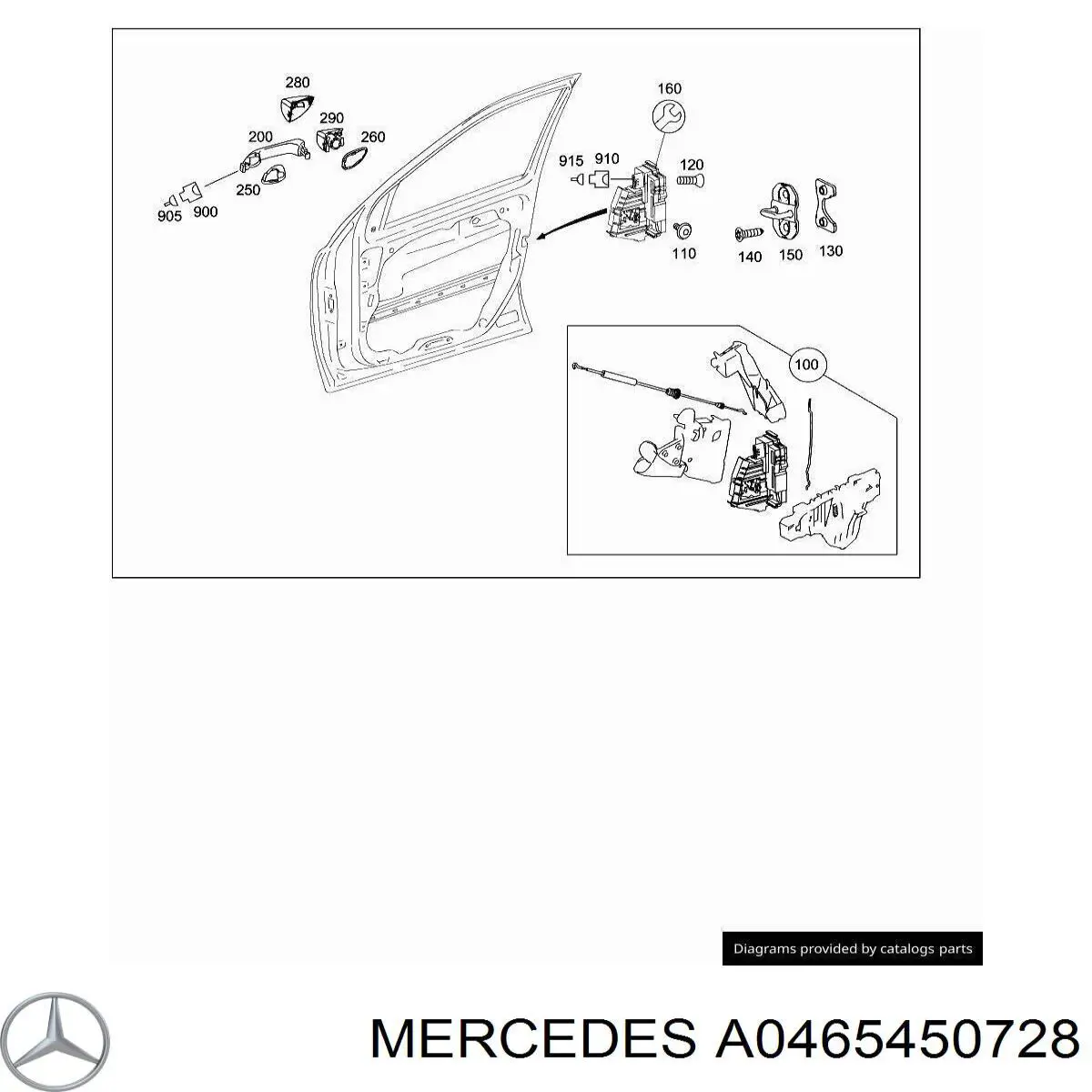 A0465450728 Mercedes 
