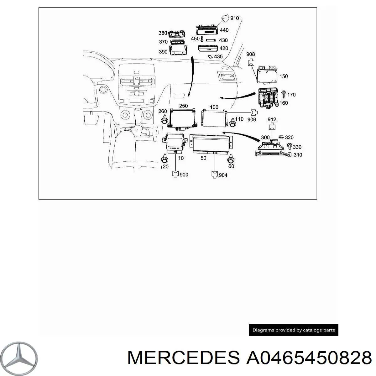  Mercedes A0465450828 preço, a partir de 9,26 USD