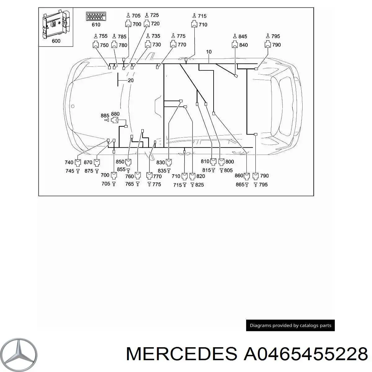 0465455228 Mercedes 