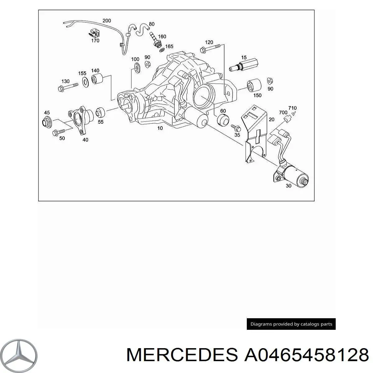 A0465458128 Mercedes 