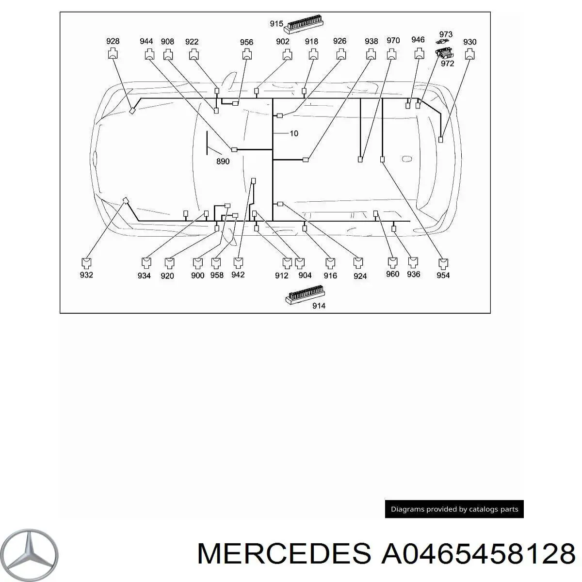  Mercedes A0465458128 preço, a partir de 18,08 USD