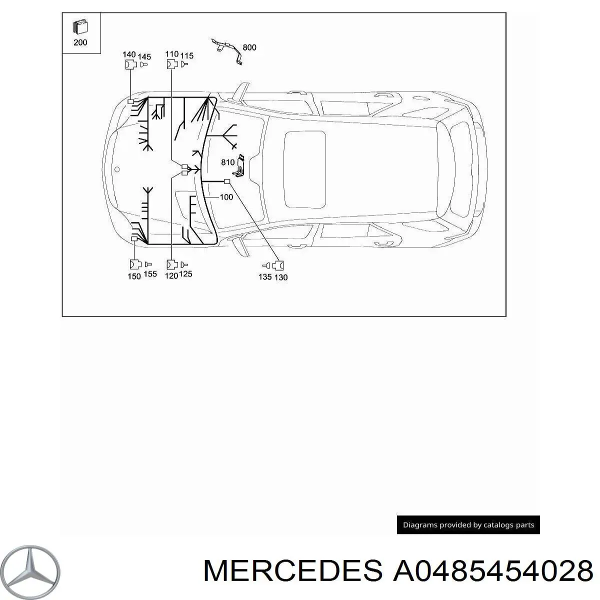  Mercedes A0485454028 preço, a partir de 12,88 USD