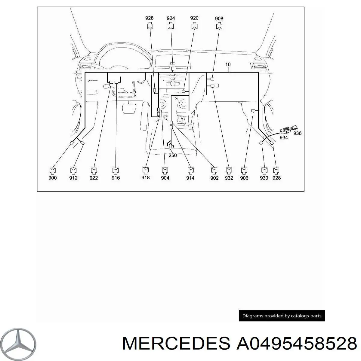 A0495458528 Mercedes 