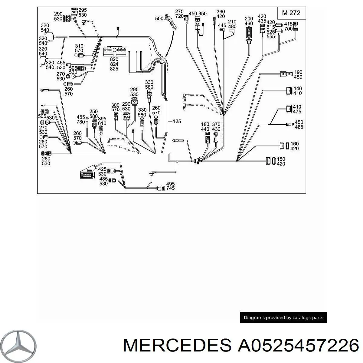  Mercedes A0525457226 preço, a partir de 14,27 USD