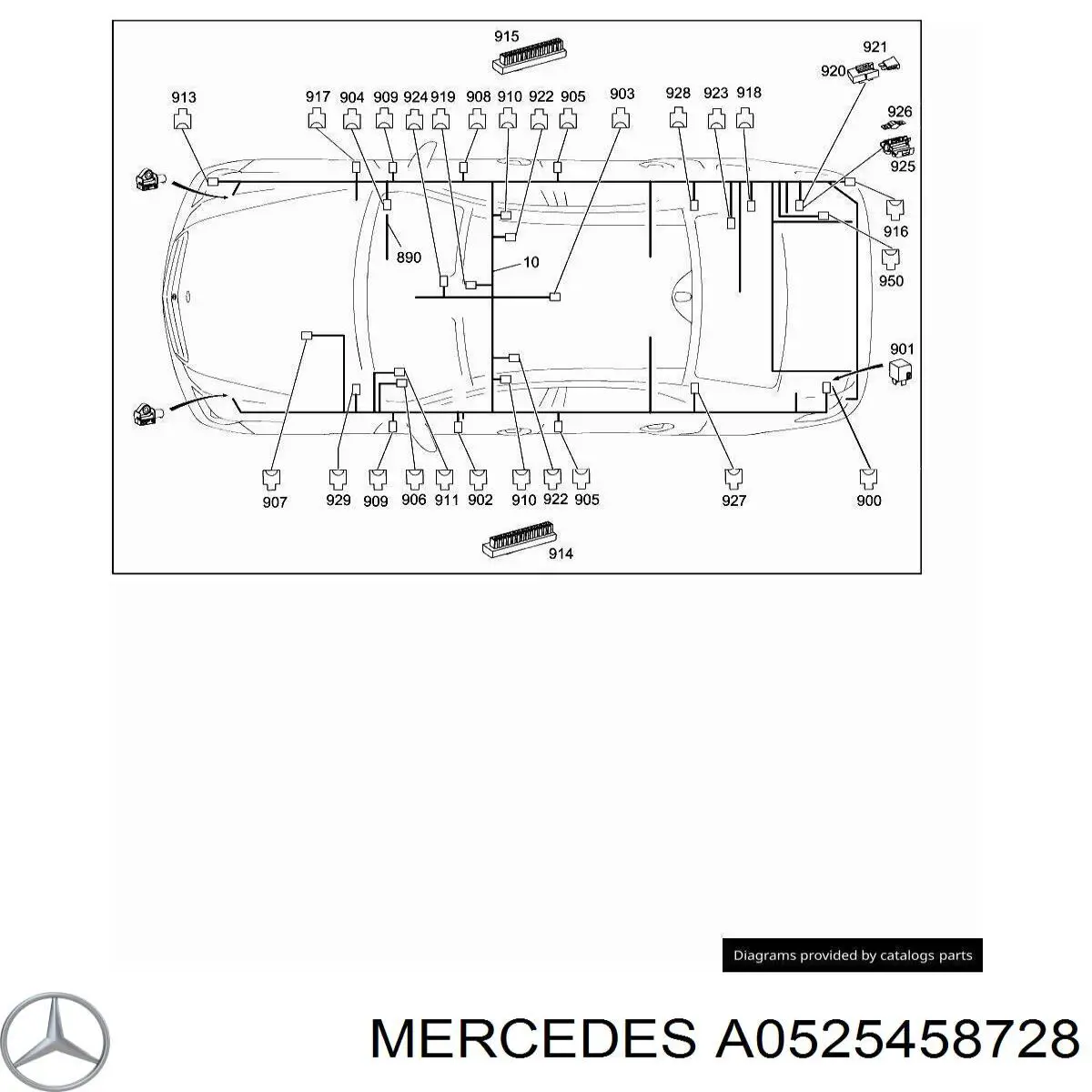 Mercedes A0525458728 preço, a partir de 7,06 USD