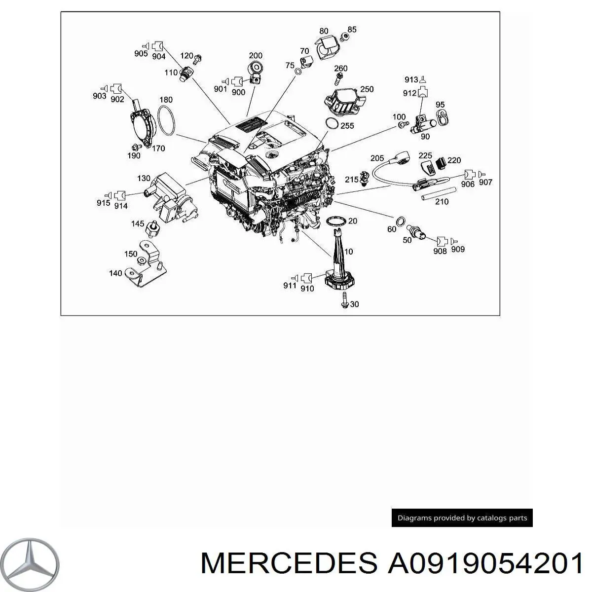 Compre 9677091980 Peugeot/Citroen Sensor do nível de óleo de motor