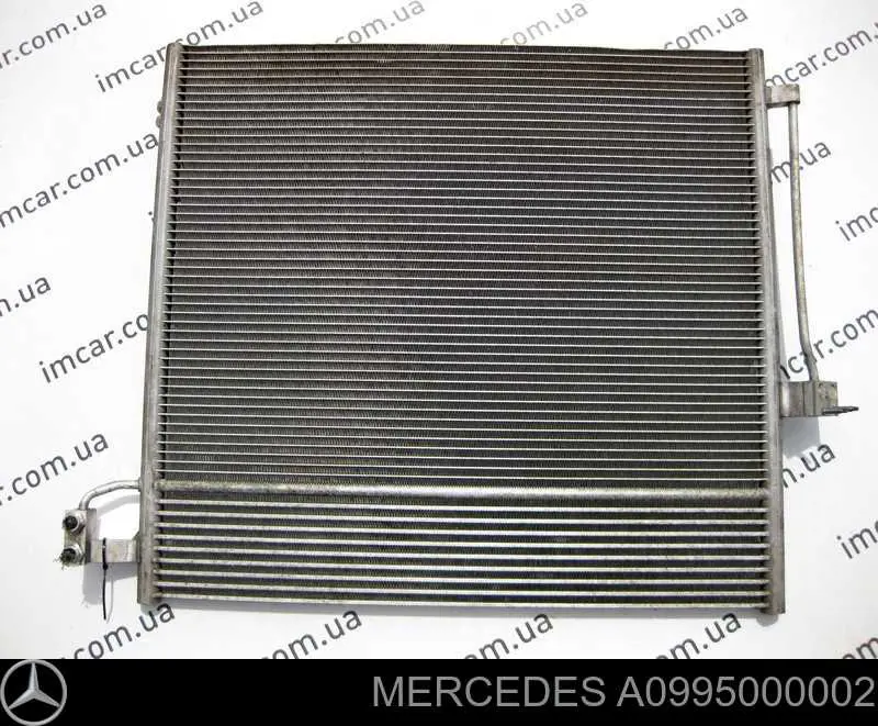 Radiador de aparelho de ar condicionado Mercedes A0995000002 preço, a partir de 215,39 USD