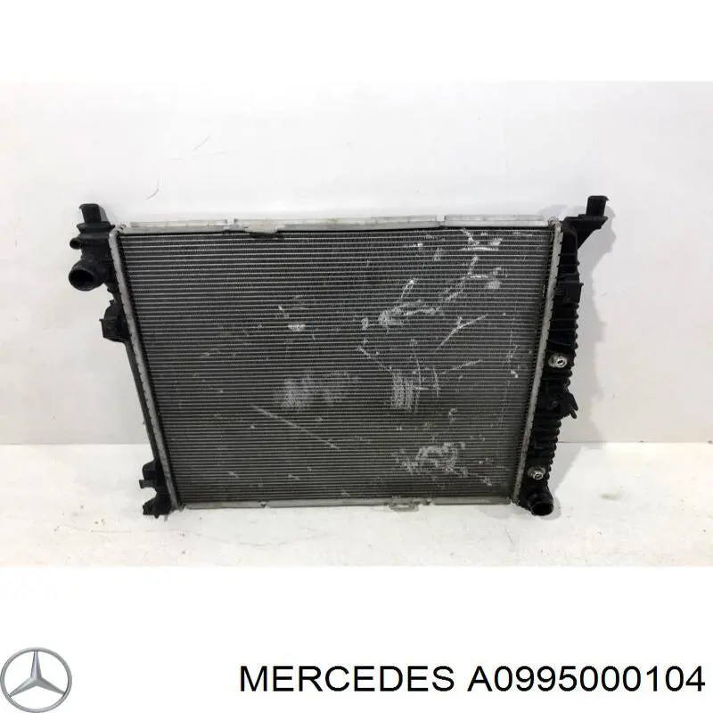 A0995000104 Mercedes Radiador de esfriamento de motor