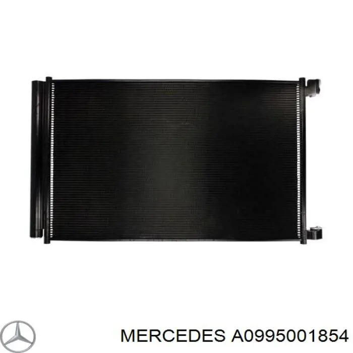 A0995001854 Mercedes Radiador de aparelho de ar condicionado
