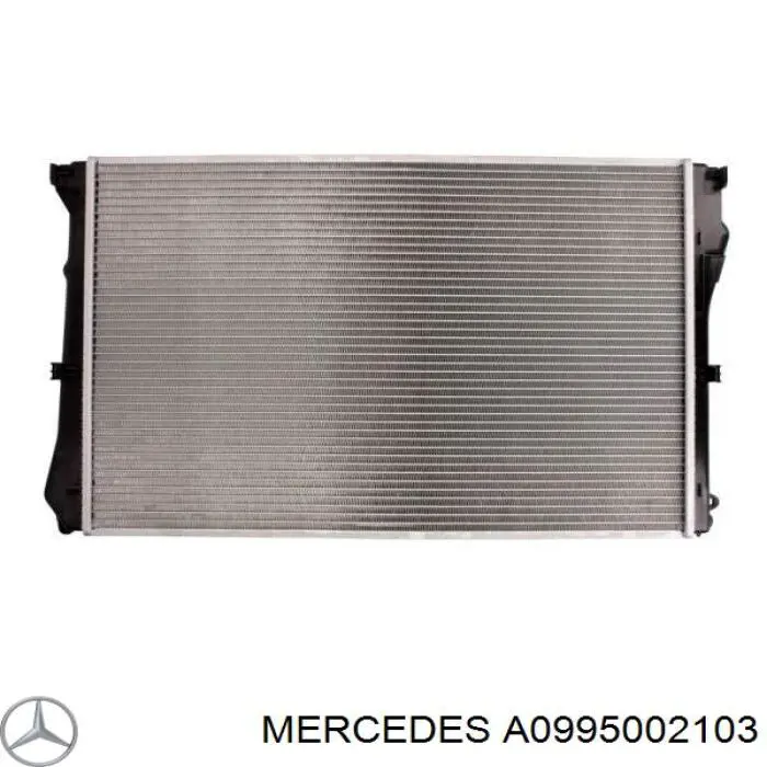 Radiador de esfriamento de motor Mercedes A0995002103 preço, a partir de 253,68 USD