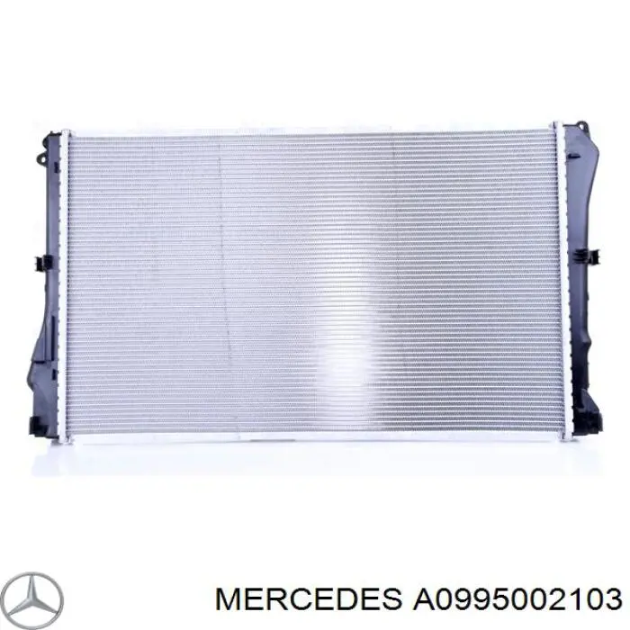 Compre A0995002103 Mercedes Radiador de esfriamento de motor