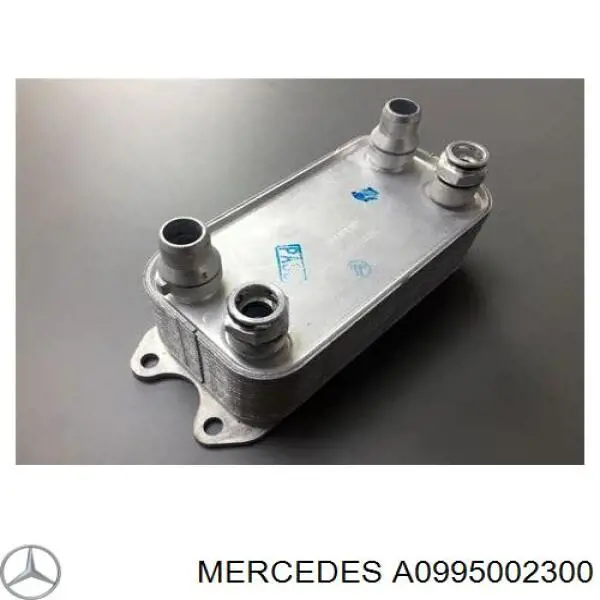 Compre A0995002300 Mercedes Radiador de esfriamento, Caixa Automática de Mudança